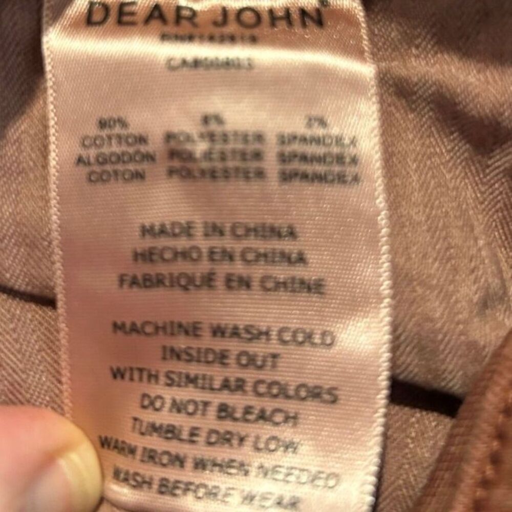 Dear John Holly Super High Rise Wide Hem Straight Jeans in Cinnamon - Size 26 - Picture 7 of 8